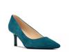 Kuna Pump Blue/Green Suede view