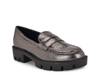 Maibel Loafer Silver Metallic Crackle view