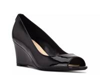 Cape Wedge Pump Black view