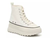 Mollie Lug High-Top Sneaker White view