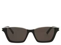 Slim Cat Eye Sunglasses - FINAL SALE Black view