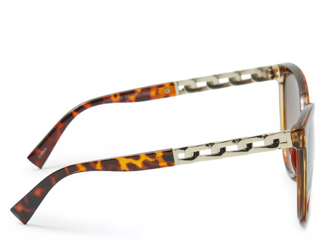 Chain Reaction Round Sunglasses