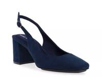 Laney Pump Navy Fabric view