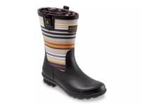 Mid Rain Boot Black view