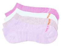 Cushioned Women's No Show Socks - 4 Pack Purple view