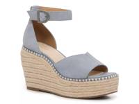 Jaussie Espadrille Wedge Sandal Blue view