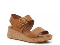Finnly Wedge Sandal Cognac view