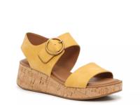 Finnly Wedge Sandal Yellow view