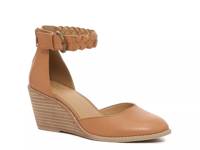 Lorelee Wedge Pump Tan Leather view