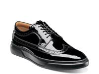 Premier Wingtip Sneaker Black Patent view