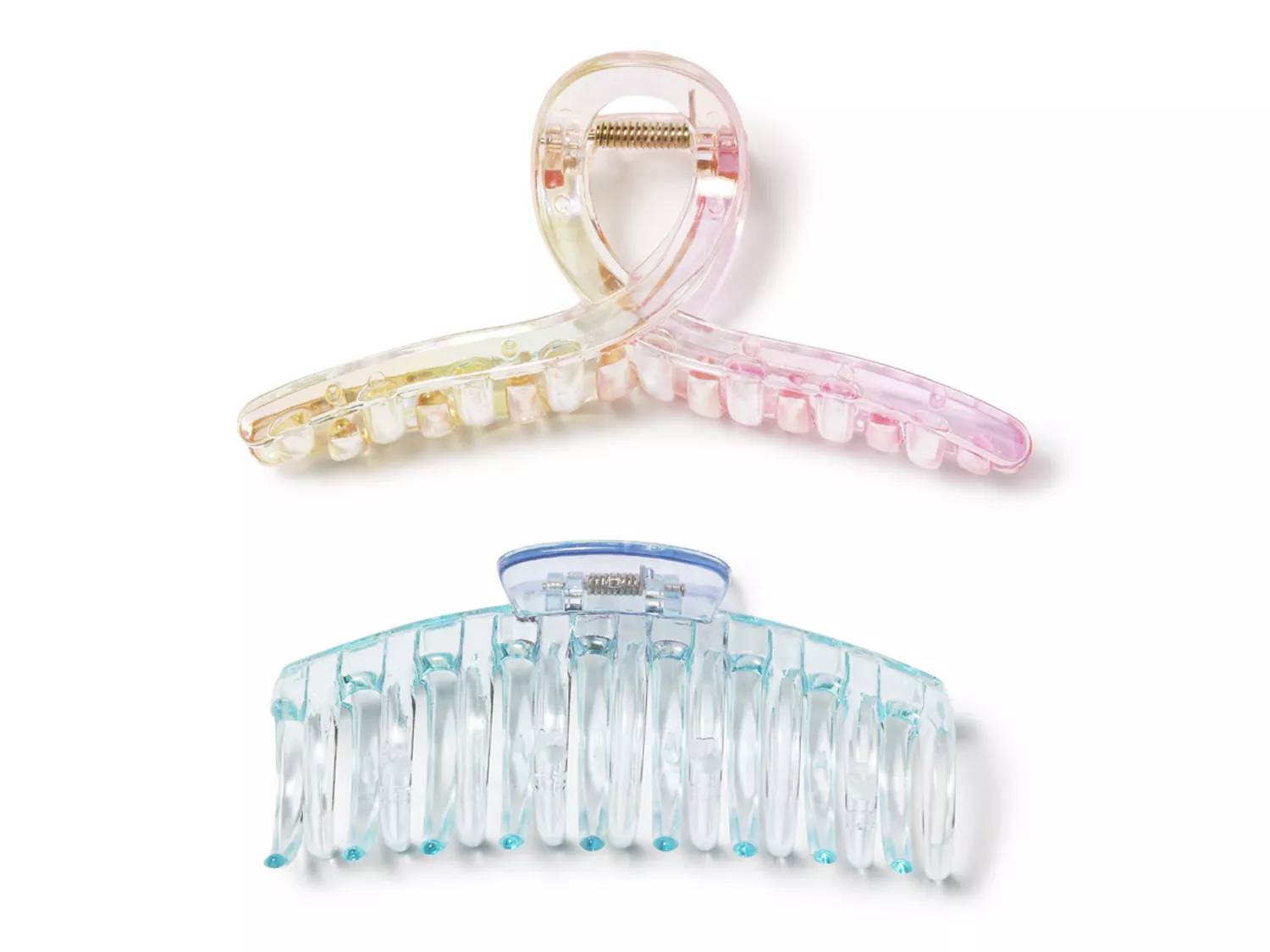 Translucent Claw Clip Set - 2 Pack