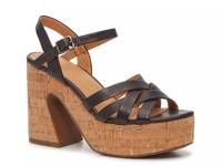 Millia Platform Sandal Black view