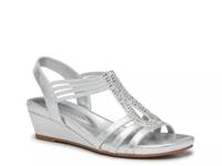 Valka Wedge Sandal Silver Metallic view