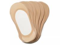 Smooth Edge No Show Liner - 6 Pack Tan view