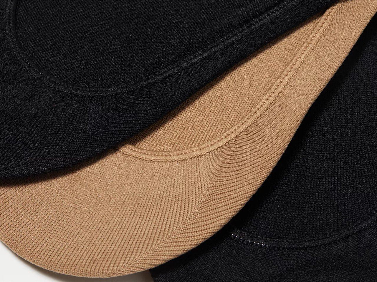 Microfiber No Show Liners - 6 Pack