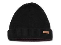 Reversible Diamond Knit Beanie Black/Plum view