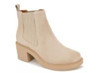 Gemma Chelsea Bootie Sesame Taupe Suede view