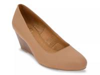 Khloe Wedge Pump Brown view