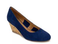 Khloe Wedge Pump Navy view