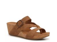 Emrie Wedge Sandal Brown view