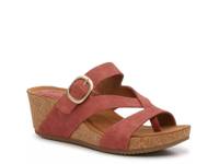 Emrie Wedge Sandal Rust view