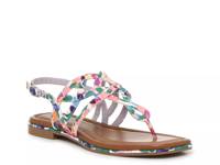 Norna Sandal Multicolor Floral Print view
