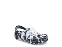 Classic Marbled Clog - Kids' Black/White view