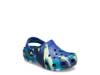 Classic Marbled Clog - Kids' Navy view