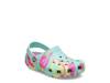 Classic Marbled Clog - Kids' Blue view