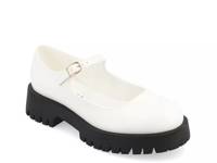 Kamie Mary Jane Loafer White view