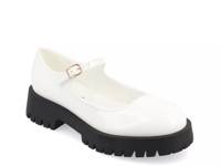 Kamie Mary Jane Loafer White Patent view