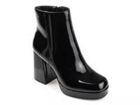 Mollie Bootie Black Patent Synthetic view