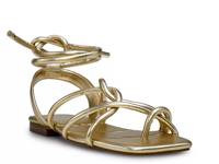 Alminda Sandal Gold Metallic view