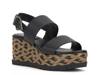 Miapelle Espadrille Wedge Sandal Black view