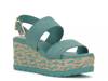 Miapelle Espadrille Wedge Sandal Seashore Blue view