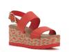Miapelle Espadrille Wedge Sandal Sunset Orange view