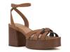 Freesie Platform Sandal Brown view
