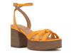 Freesie Platform Sandal Mango Orange view