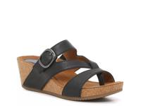 Emrie Wedge Sandal Black view