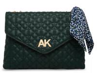 Quilted Crossbody Bag Dark Green view