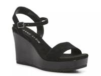 Windsor Wedge Sandal Black view
