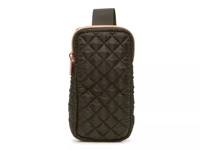 Metro Quilted Belt Bag Black view