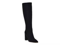 Danee Wide Calf Boot Black Suede view