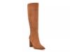Danee Wide Calf Boot Brown Suede view