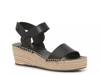 Patra Espadrille Wedge Sandal Black view