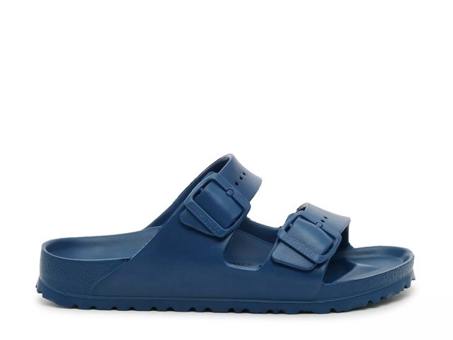 Birkenstock Arizona EVA Blue Sandals Mens 8 Womens 10 Slides 41 L10 M8 Birkenstock Arizona EVA Khaki Ultra Blue Waterproof Sandals  main image 3