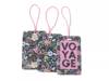 Voyage Floral Luggage Tag - 3 Pack Multicolor view
