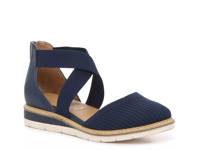 Autumn Wedge Slip-On Navy view
