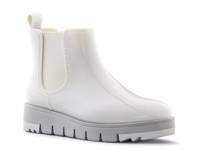 Firenze Chelsea Wedge Rain Boot Grey view
