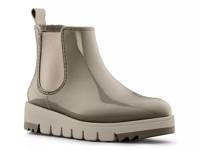 Firenze Chelsea Wedge Rain Boot Taupe view